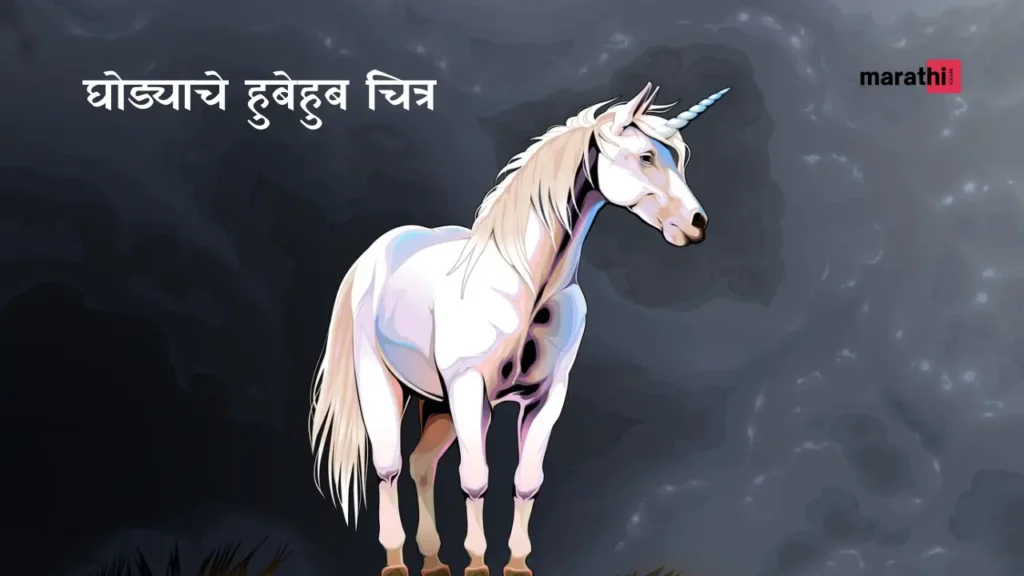 horse painting story घोड्याचे हुबेहुब चित्र.webp